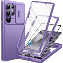 【送料無料】TONGATE for Samsung Galaxy S24 Ultra ケース(カメラカバー付き), [2フロントフレーム&スクリーンプロテクター...