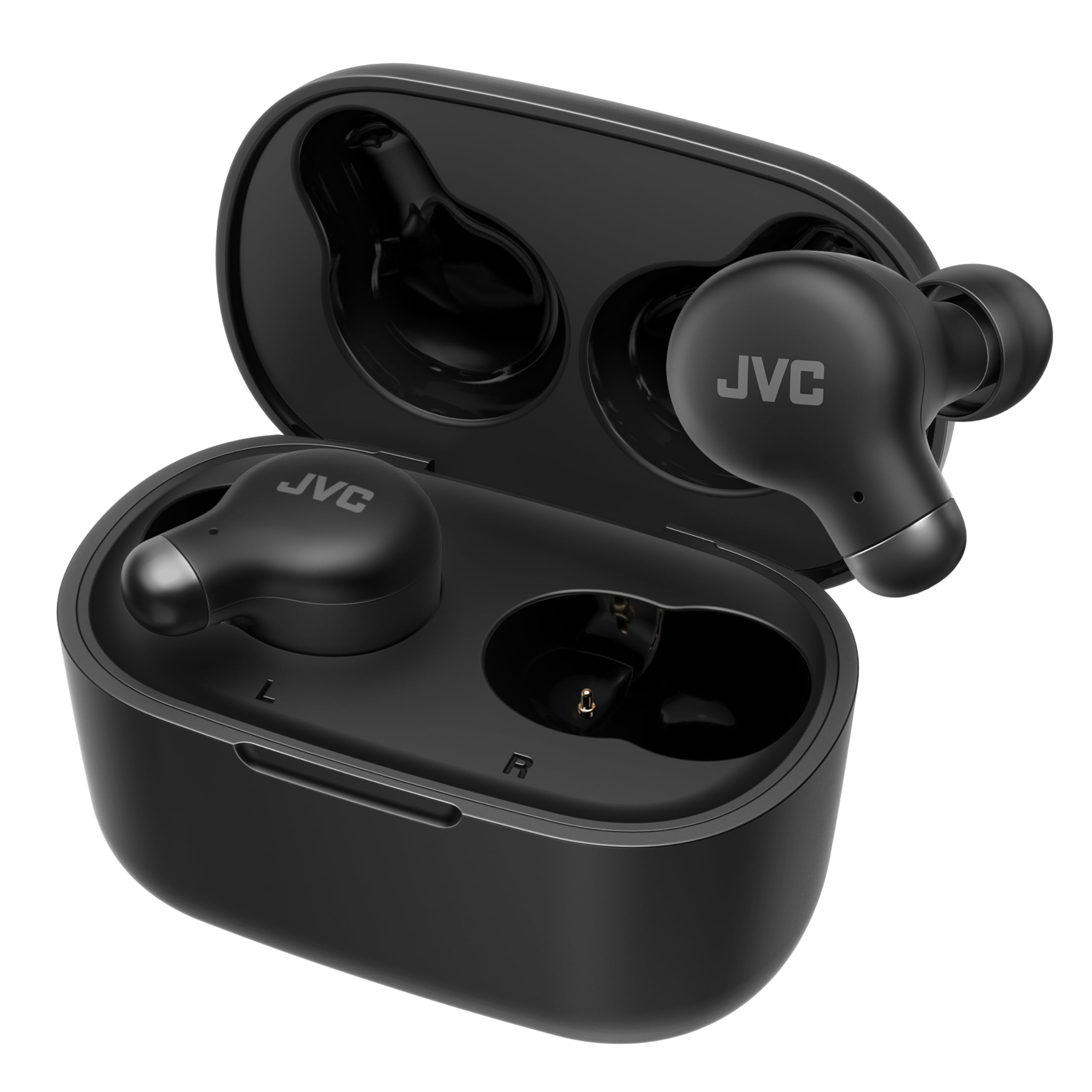 【送料無料】JVCケンウッド JVC HA-Z251T-B ワイヤレスイヤホン Bluetooth Ver5.3 ノイズキャンセリング 外音取込み機能 マイク付き 最大28時間再生 小型 軽量 防滴 IPX4 低遅延モード テレワーク ブラック