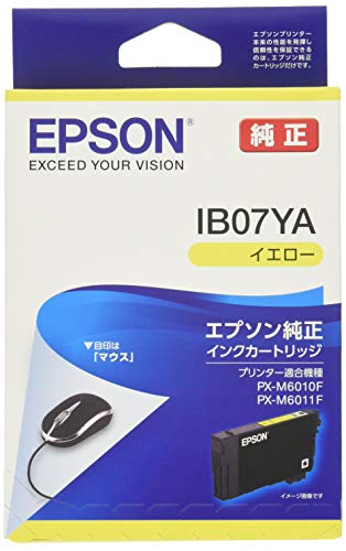 エプソン 純正 インクカートリッジ IB07YA イエロー 標準インク