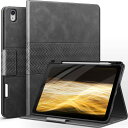 auaua iPad Air 11 インチ 2024 ケース iPad Air 第5/4世代 ケース10.9インチ 2022/2020 ペンシル ホルダー収納 オートスリープ機能 ひび割れない PUレザー製スマートケース (グレー)