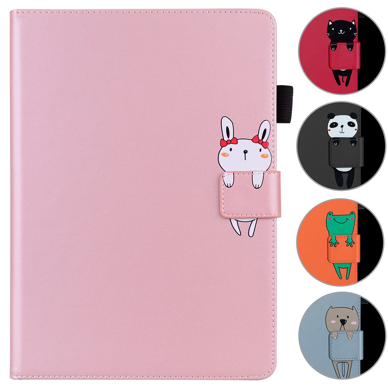 Kedic ipad 10.2 ケース (2021,2020,2019) iPad カバー 第9世代 ipad pro 10.5 ケース ipad 第8世代 カバー ipad 7世代 ケース 耐衝撃 ipad air3 ケース かわいい動物 ipad ケース 10.2インチ スカード収納 スタンド機能 傷つけ防止 人気 ipadカバー [iPad 10.2（第9/8/
