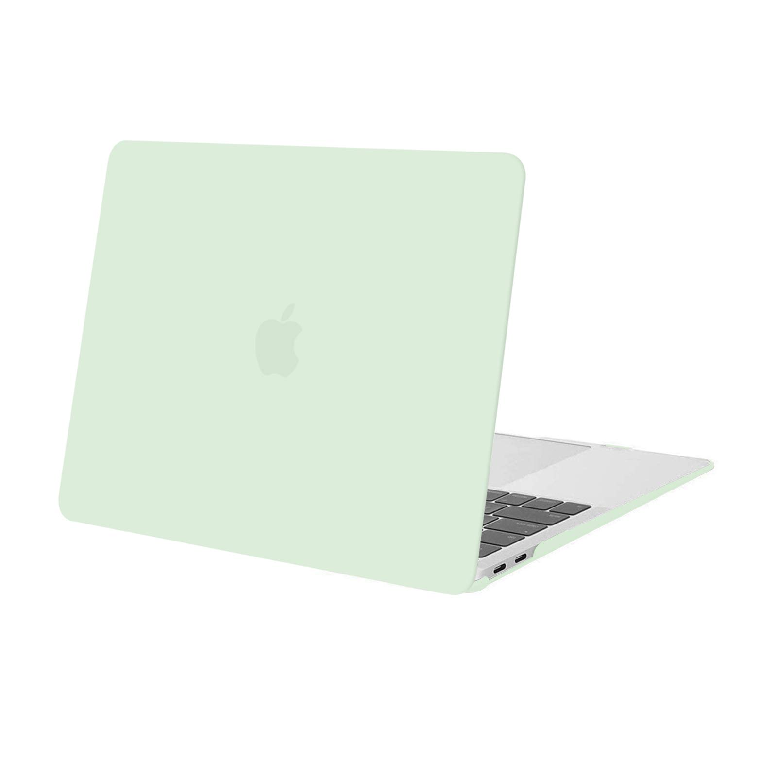 MOSISO 対応機種 MacBook Air 13インチ Retina Display ＆ Touch ID付き A2337 M1 A2179 A1932 専用 2022 2021 2020 2019 2018 プラスチック ハードケース 薄型 耐衝撃 保護 シェルカバー (ティー グリーン)