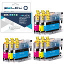 LCL Brother用 LC-111 LC111 LC111BK LC111C LC111M LC111Y (9パック 3C3M3Y) 互換インクカートリッジ 残量表示付き 対応機種:DCP-J552N/J752N/J957N/J757N/J557N/J952N MFC-J980DN-B/W/J980DWN-B/W/J720D/DW/J820DN/DWN/J890DN/DWN/J870N