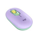 Logicool(ロジクール) POP MOUSE M370PL 静音 ワイヤレスマウス 無線 Bluetooth Logi Bolt Unifying非対応 左右対称 windows mac iPad Chrome OS Surface マウス スクロールホイール 無線マウス 静音マウス パープル M370 国内正規品