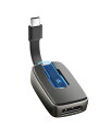 Cable Matters ケーブル収納式 8K USB Type C Displayport 変換アダプタ 4K 144Hz & 8K 60Hz HDR 折り...