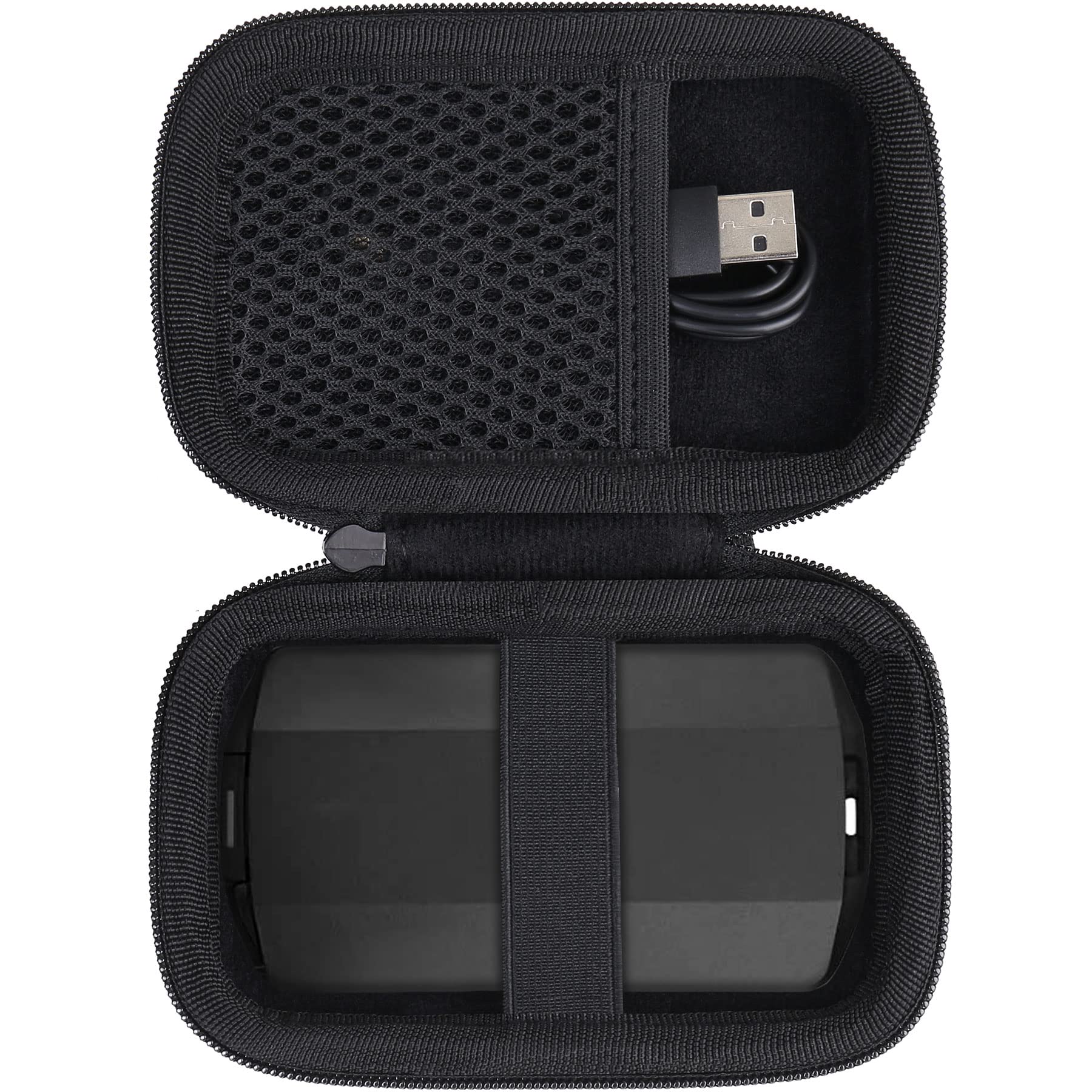 【送料無料】【Aenllosi 専用収納ケース】互換品 BUFFALO バッファロー SSD 外付け 500GB 1TB 2TB USB3.2 Gen2 SSD-PHP ポータブル SSD ブラック（ケースのみ）