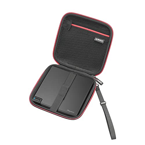 Pioneer専用収納ケース RLSOCO pioneer 外付け ドライブ収納ケースPioneer BDR-XD07B /BDR-XD07S/ BDR-XD07UHD/BDR XS07S Blu-ray Burner External Drive & BDR-XD08UMB-S/ XD08B/BDR-XD08S/BDR-XD08G等対応（ケースのみ）
