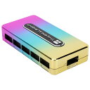Thermalright ARGB HUB Controller Rev.A 10組のファン、10ポート3ピンPC ARGBファンコントローラ、5 VファンハブARGB、SATA電源ケーブル直接入力をサポートする(12 V 4ピンRGBをサポートしない)(2)