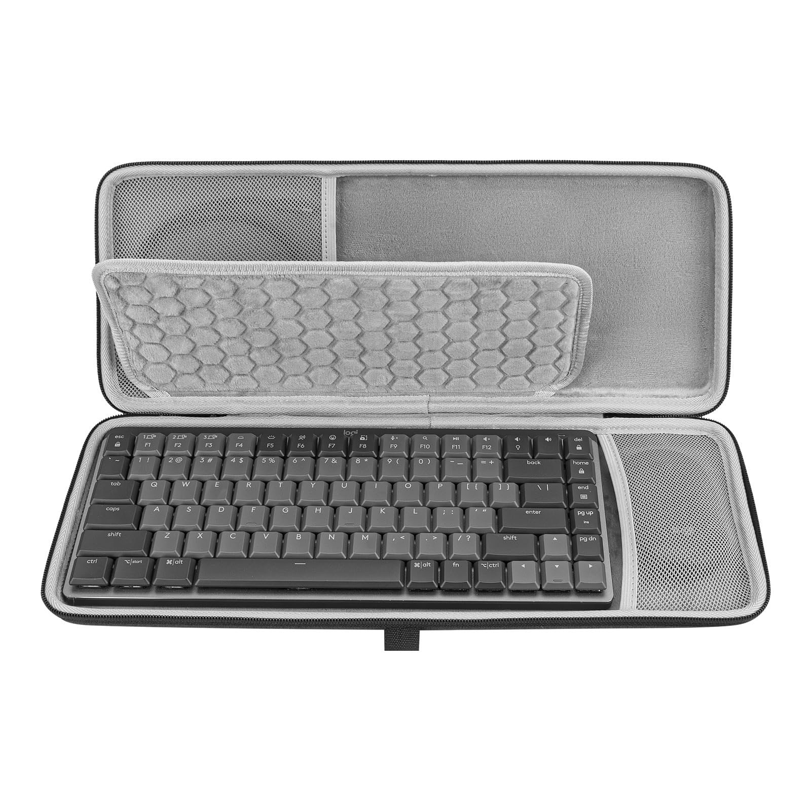 Geekria キーボードケース 84キー互換品 ロジクール Logicool KX850 MX MECHANICAL MINI ワイヤレスメカニカルゲームキーボード 無線 キーボード 収納ケー