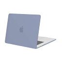 MOSISO 対応機種 MacBook Air 15インチ ケース 2024 2023 リリース M3 A3114 M2 A2941 チップ Liquid Retina Display & Touch ID付き 保護 プラスチック ハードシェルケース カバー(ラベンダー グレー)(2)