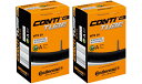 2本セット コンチネンタル(Continental) チューブ MTB 26 26×1.75-2.5(米式40mm)