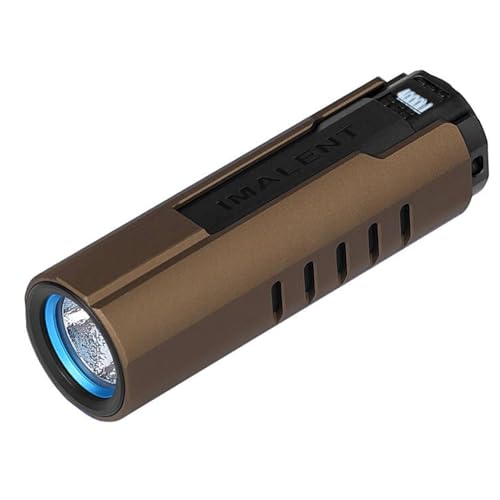 IMALENT (イマレント) LD70 懐中電灯 強力 高輝度4000ルーメン 照射距離203メートル LEDライト ミニライト キーホルダーライト EDCライト フラッシュライト サーチライト ランニングライト キャンプライト 充電式 コンパクト ライト 軽量 小型 広範囲 ポケット Flashlig