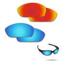 【2 pairs packed】Fiskr 剥がれ防止 Oakley Straight Jacket(2007)交換レンズ 偏光 ストレートジャケット 替えレンズ