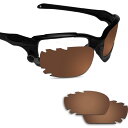 Fiskr 剥がれ防止 Oakley Racing Jacket用交換レンズ レーシングジャケット 偏光レンズ