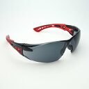 【送料無料】サングラス スポーツ UVカット 軽い 曇らない 保護めがね bolle RUSH PLUS_スモーク