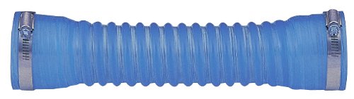 【送料無料】SANEI 【洗濯機用排水フレキ】パン排水フレキ 管と管の接続用 ブルー 長さ350mm H642-50X350