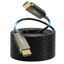 SOEYBAE 8 K光ファイバHDMIライン30M、ウルトラハイスピードHDMI 2.1ケーブル、光ファイバライン、超高速伝送、サポート8K@60Hz 4K@120Hz、48 Gbps、動的HDR、eARC、HDCP 2.2は、テレビ、PC、ゲーム機、HDTV、ディスプレイ、モニタ、コンピュータ、プロジェクタ、ブルー