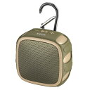 DOSS E-go3 小型 Bluetoothスピーカー IP67防水 耐衝撃 22時間再生 ワイヤレス ステレオ ポータブルスピーカー コンパクト マイク内蔵 Micro SDカード対応 お風呂 USB-C充電 プレゼントに最適(オリーブグリーン)(2)