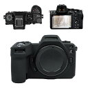 VOVMOEYA For Nikon Z6IIIアクセサリーセット、Z6IIIシリコンケース+Z6IIIガラス保護フィルム+Z6IIIホットシューカバー シリコ...