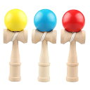 Heculos けん玉 3個セット (黄、赤、青) 剣玉 けん玉教室 練習用 競技用 kendama