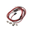 【ノーブランド 品】RC 1:10 On-Road Car用 5mm 3mm 夜 LED ヘッドライト 4本入り 2白2赤