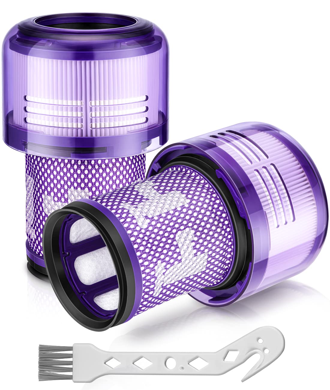 【送料無料】ダイソン 掃除機 V12 用 フィルター SV20 SV30 V12 detect slim fluffy 掃除機フィルター 交換フィルター コードレス掃除機 互換フィルター 交換品 水洗いOK 2個入り