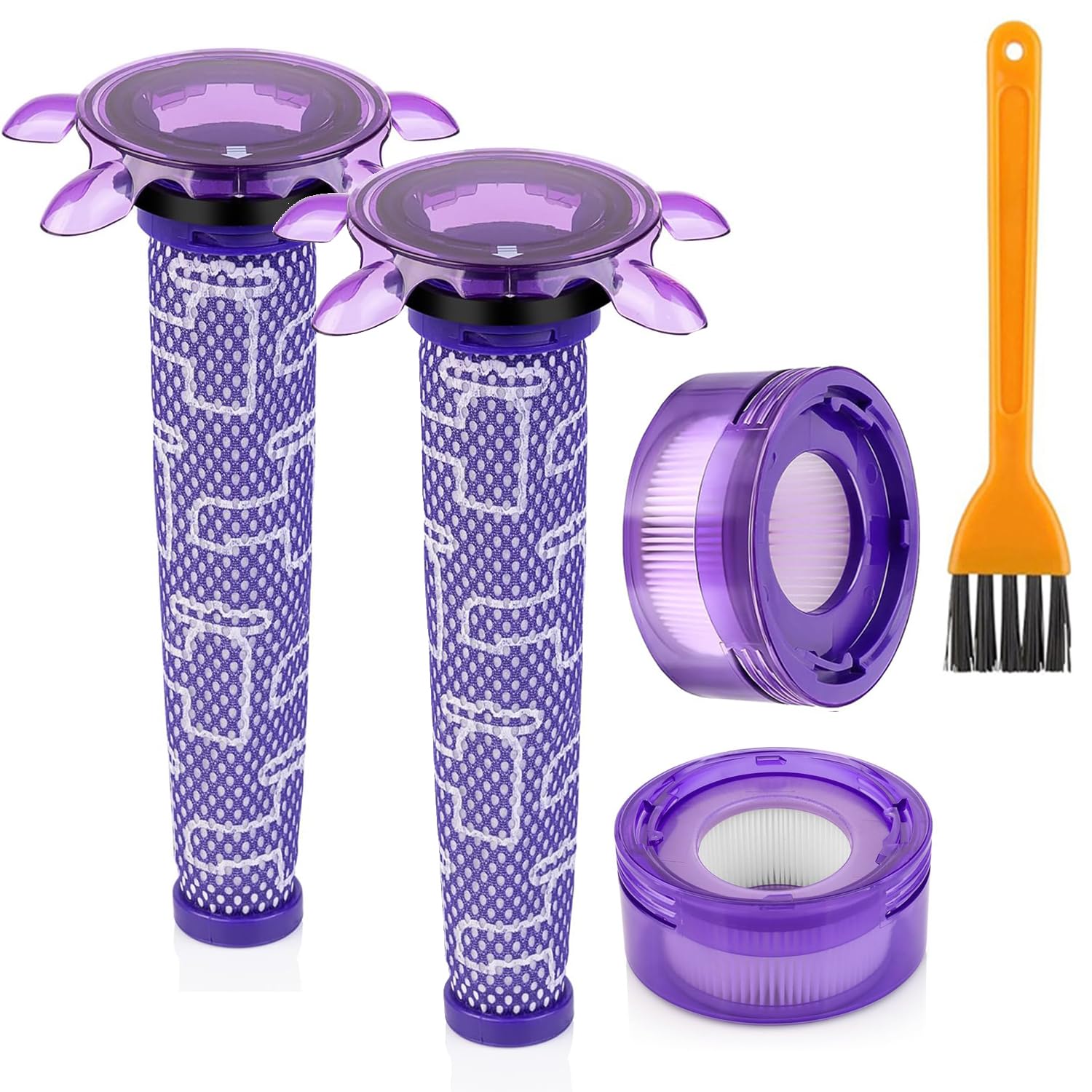 【送料無料】TOPONIMI ダイソン 掃除機 V8 Origin (SV25 RD2 EH)用 フィルター （2個）掃除機フィルター 互換フィルター SV25 コードレス掃除機 フィルター 交換品 2個入り HEPAフィルター 洗濯可能 消耗アクセサリー