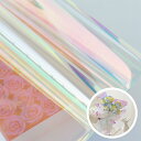 happykau セロファン カラーセロハン セロファンラップロール 15m 大容量 幅40cm 結婚式 ギフト生日 花 包装用紙 小学生手作り (虹色 - レ...