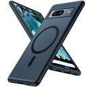 【米軍規格・Magsafe対応】TORRAS Google Pixel 8 pro ケース 半透明 指紋防止 マット感 黄変防止 マグセーフ対応 ピクセル 8pro カバー Guardian-Mag Series ブラック
