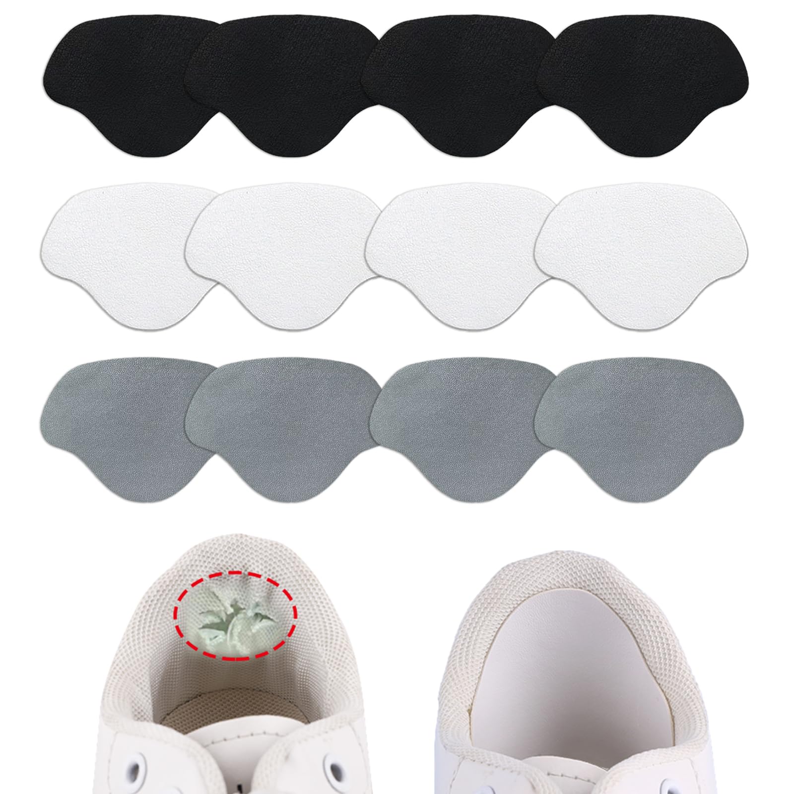 【送料無料】Doyime 靴 かかと 補修 かかと修理 パッチ (6足12枚セット) 内側 スニーカー かかと補修 靴かかと修理 キット シューズ 内側かかと補...
