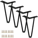 【送料無料】7Akiranoai 4本セット 20CM テーブル脚 20cm 鉄脚 アイアンレッグ テーブル脚 ネジ付属