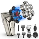 【送料無料】スキンヘッド用シェーバー 126枚刃 Beedove 7D 磁気式 スキンヘッド シェーバー 3速調整 スキンヘッド用電気シェーバー スキンヘッド用...