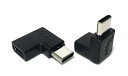 Access 【 左右上下 L型 10Gbps 2個セット 】USB-C メス to USB-C オス 方向転換 変換アダプタ + マイクロファイバークロス付 ...