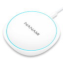 NANAMI ワイヤレス充電器 Qi認証 最大15W出力 USB Type-C ポート iPhone 16/15/14/13/12シリーズ/SE第2世代/11Pro(Max)/XR/X/8 AirPods 4/Pro(第二世代)/3 Galaxy S24/S23/S22/S21(Ultra)/S20 Xperia 14/3/2など各機種対応 超薄型 置くだけ充電器 新生活アイテム 春のギ