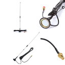 GAOHOU UT-108UV SMA-F UHF + VHF移動式磁気自動車搭載アンテナ
