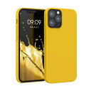 【送料無料】kwmobile スマホケース Apple iPhone 12 / iPhone 12 Pro対応 ケース - TPU リキッド シリコン カバー - 耐衝撃 傷防止 サラサラ Case