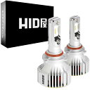 【送料無料】HID屋 HB3 LED ヘッドライト フォグランプ 28400cd(カンデラ) 爆光 ホワイト 6500k 車検対応 12V 24V ドライバー内蔵 簡単取付 ハイビーム iシリーズ 2本1セット