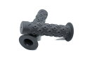 Beatus クラシック 自転車 グリップ オールドスタイル BMX 滑り止め おしゃれなカラー!120mm (グレー)