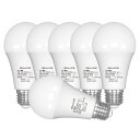 ORALUCE LED電球 100W形相当 E26口金 昼光色 6500K 15W 1600ルーメン 220°広配光 密閉型器具対応 調光不可 高演色 高輝度 省エネ PSE認証済み 6個入 LDA15D-G-E26