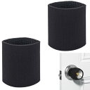 【送料無料】Coollooda ドアノブカバー 丸 2点セット 静電気防止 滑り止め 安全保護ドアノブカバー ドアノブ安全カバー 簡単取付 子供の怪我予防 快適なグリップ 凍結防止 夏と冬用