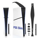 L'QECTED 新型PS5 Slim(CFI-2000)用 ホコリキャッチャー【ホコリ侵入防止/USBキャップ/新型PS5両エディション対応】PS5 Slim 防塵フィルター 防毛・通気性・ 放熱