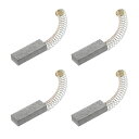 PATIKIL カーボンブラシ 32x11x6.3 mm 電動モーター 電動工具 アングルグラインダーテーブルソー スペアパーツ修理用 4個