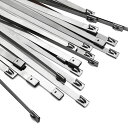 OFFO 結束バンド ステンレスバンド 7.9mm幅 100%ステンレススティール製の結束ばんどです 耐熱性・耐候性・耐紫外線・耐食性 屋内外での使用など極めて厳しい条件での使用に最適500mm(30本セット)