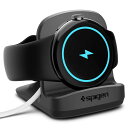 Spigen Pixel Watch 充電 スタンド 滑り止め 充電スタンド 充電 クレードル ドック S354 AMP05796 (ブラック)(2)