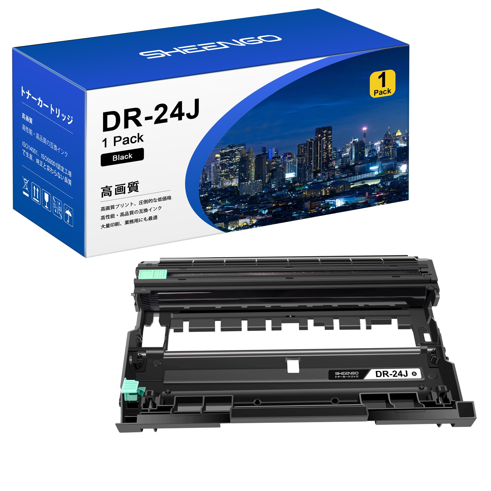 【送料無料】DR-24J 互換ドラムユニット ブラザー 用 DR24J 対応型番：HL-L2375DW HL-L2370DN HL-L2330..