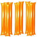 FAMULIA スティックバルーン 風船 オレンジ 棒 応援グッズ 試合観戦 スポーツ 22本セット (オレンジ(orange))
