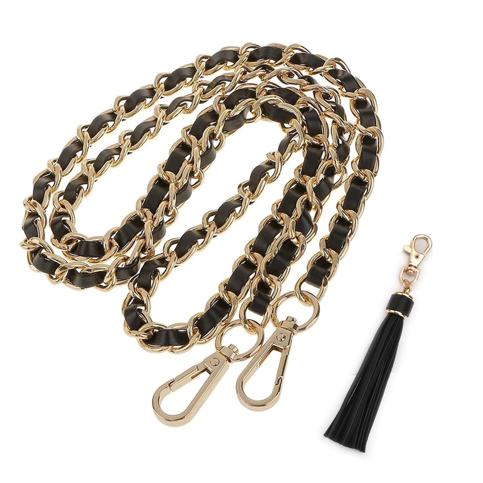 【送料無料】[DFsucces] チェーン ストラップ ショルダー ハンドバッグ 付け替え 交換用 アクセサリー..