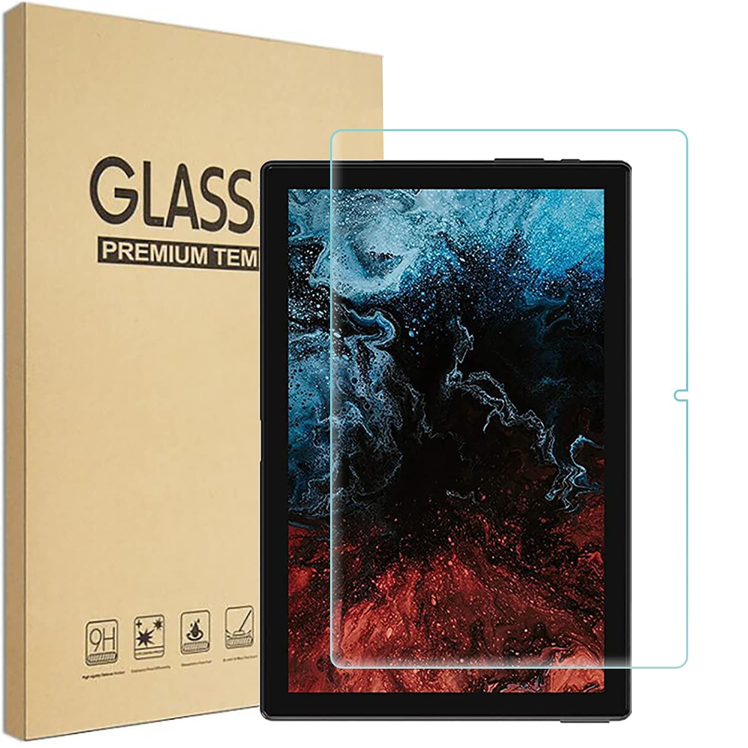 【送料無料】RuiMi FOR VASTKING KingPad K10 / K10 pro ガラスフィルム FOR VASTKING KingPad K10 / K10 pro 液晶保護フィルム 強化ガラスフィルム 日本製素材旭硝子製 99% の透過性 2.5D ラウンドエッジ加工 極上のタッチ感 0.33mm超薄 硬度9H 耐指紋