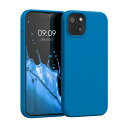 【送料無料】kwmobile スマホケース Apple iPhone 13対応 ケース - TPU リキッド シリコン カバー - 耐衝撃 傷防止 サラサラ Case