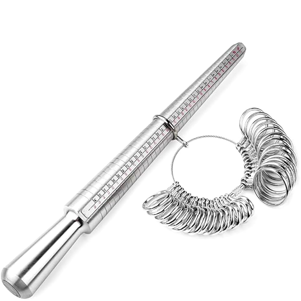 JINTONG リング サイズ 1号-30号＆サイズゲージ棒4種類の国際規格 プロの宝石商監修 プロ仕様 指輪